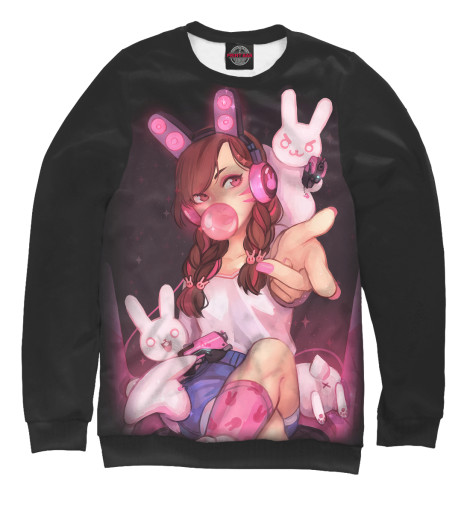 

Свитшоты Print Bar, Белый, D.Va