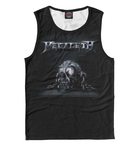 

Майки Print Bar, Белый, Megadeth