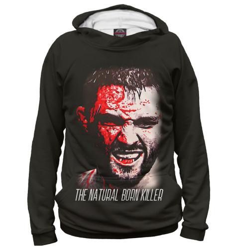 

Худи Print Bar, Белый, Carlos Condit - The Natural Born Killer