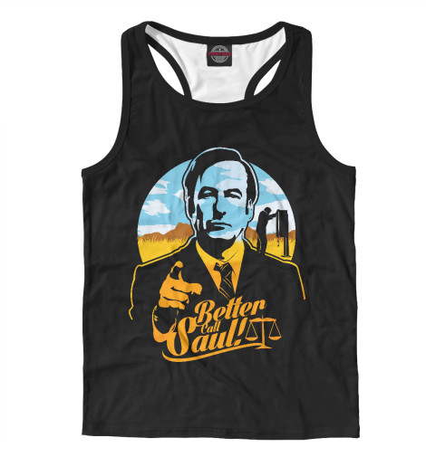 

Майки борцовки Print Bar, Белый, Better Call Saul