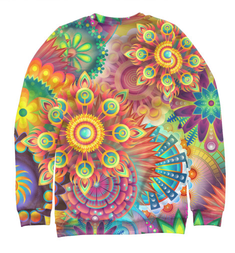 

Свитшоты Print Bar, Белый, Psychedelic Flowers