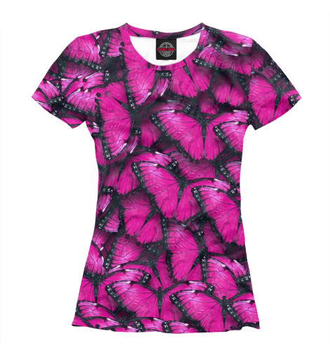 

Футболки Print Bar, Белый, Бабочки