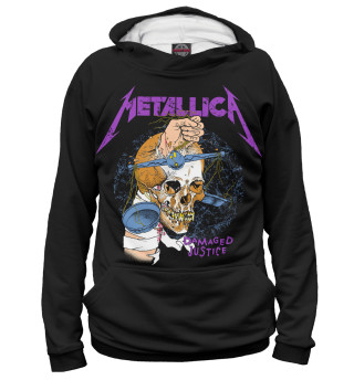 Худи для девочки Metallica Damaged Justice