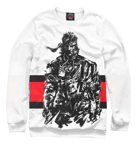 

Свитшоты Print Bar, Белый, Metal Gear