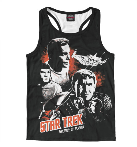 

Майки борцовки Print Bar, Белый, Star Trek