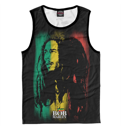 

Майки Print Bar, Белый, Bob Marley