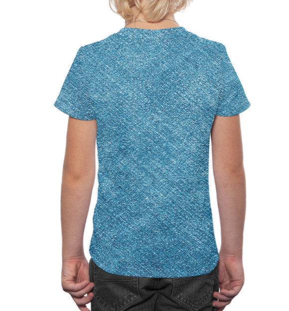 Футболка для мальчиков с изображением Кот цвета Белый