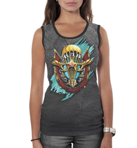 

Майки Print Bar, Белый, ВДВ