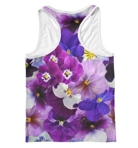 

Майки борцовки Print Bar, Белый, Цветочки
