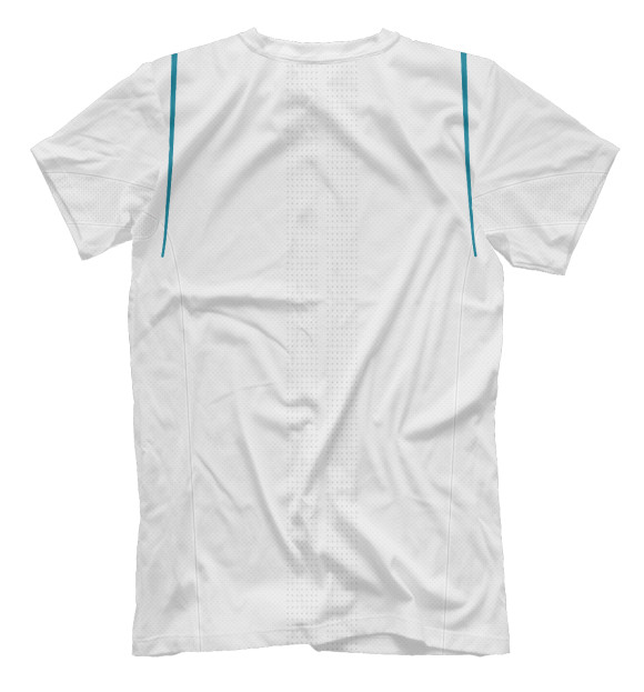 Мужская футболка с изображением Форма Реал Мадрид  Домашняя 17/18 цвета Белый