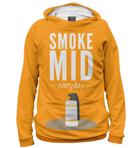 

Худи Print Bar, Белый, Smoke Mid Everyday