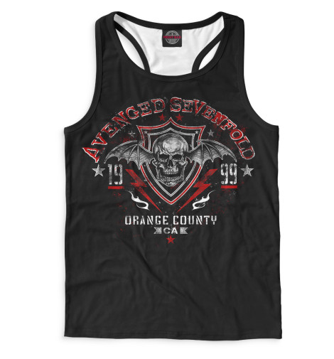

Майки борцовки Print Bar, Белый, Avenged Sevenfold