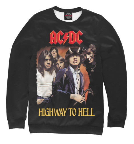 

Свитшоты Print Bar, Белый, AC/DC