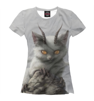 Футболка для девочек Fantasy cat