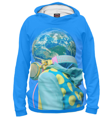 

Худи Print Bar, Белый, Шар