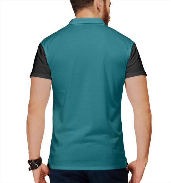 Мужское поло с изображением Linkin Park цвета Белый