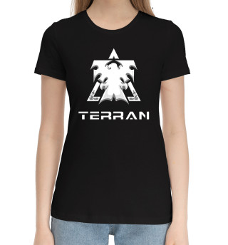 Хлопковая футболка для девочек StarCraft II Terran