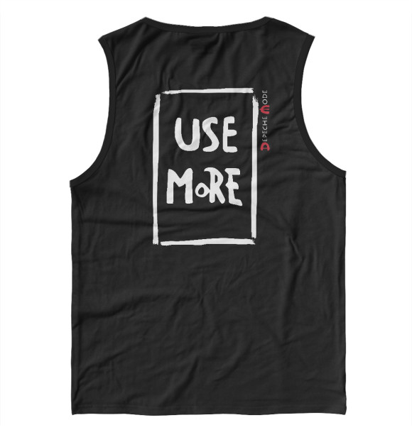 Майка для мальчика с изображением Useless цвета Белый