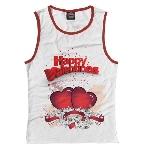 

Майки Print Bar, Белый, С любовью