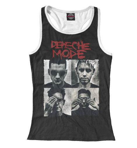 

Майки борцовки Print Bar, Белый, Depeche Mode