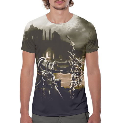 

Футболки Print Bar, Молочно-белый, Lineage 2