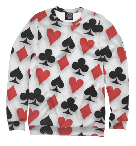 

Свитшоты Print Bar, Белый, Масти