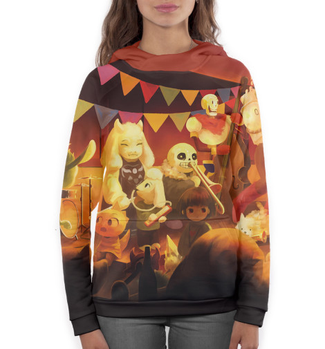 

Худи Print Bar, Белый, Undertale
