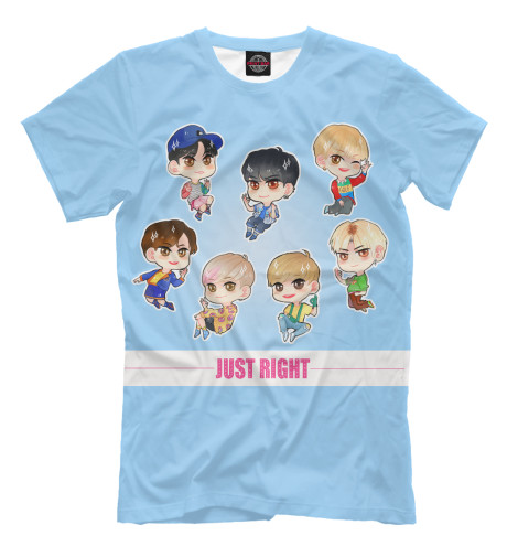 

Футболки Print Bar, Светло-сиреневый, GOT7