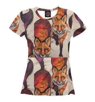 Женская футболка Foxy