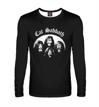 Мужской лонгслив Cat Sabbath