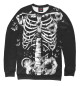 Женский свитшот Floral Skeleton