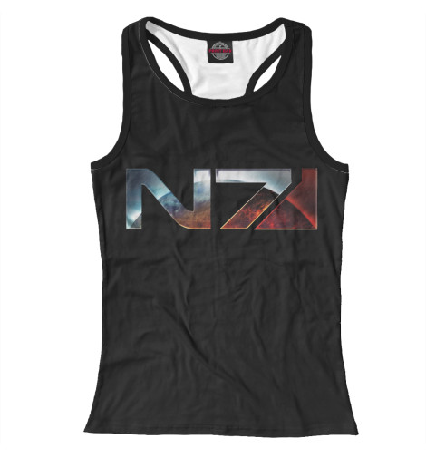 

Майки борцовки Print Bar, Белый, Mass Effect