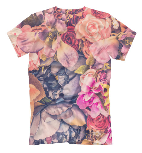 

Футболки Print Bar, Молочно-белый, Vintage Flower