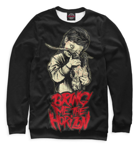 

Свитшоты Print Bar, Белый, Bring Me the Horizon