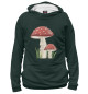 Мужское худи Мухоморы