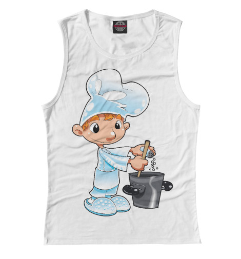 

Майки Print Bar, Белый, Повар