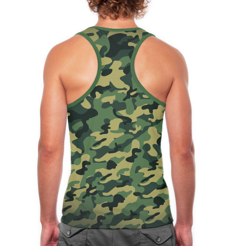 

Майки борцовки Print Bar, Белый, Военный Андрей