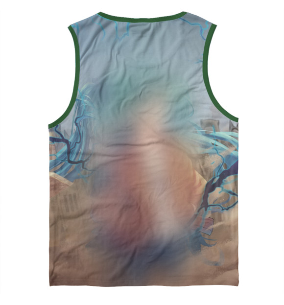 Майка для мальчика с притом Мику Вокалоид цвета Белый Майка для мальчика с изображением Мику Вокалоид цвета Белый