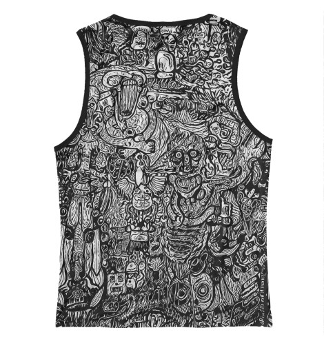 

Майки Print Bar, Белый, Anger