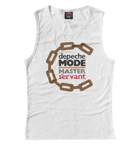 

Майки Print Bar, Белый, Master And Servant