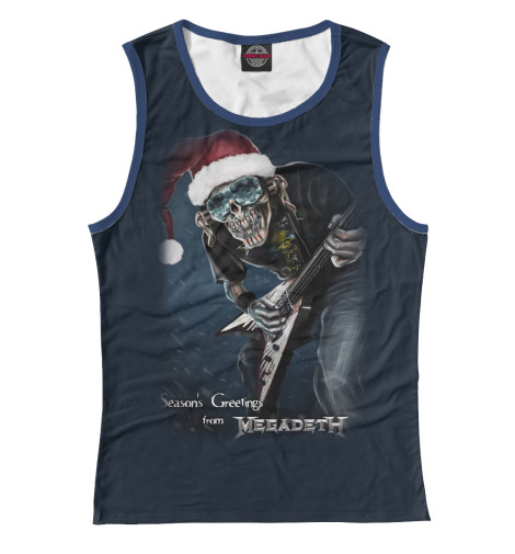 

Майки Print Bar, Белый, Megadeth