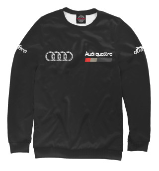 Одежда с принтом Audi Quattro