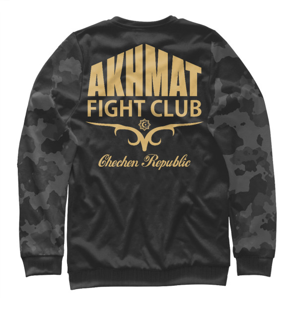 Женский свитшот с изображением Akhmat Club цвета Белый