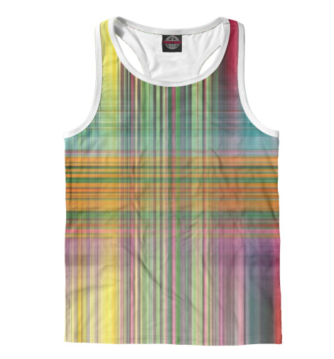 

Майки борцовки Print Bar, Белый, Lines