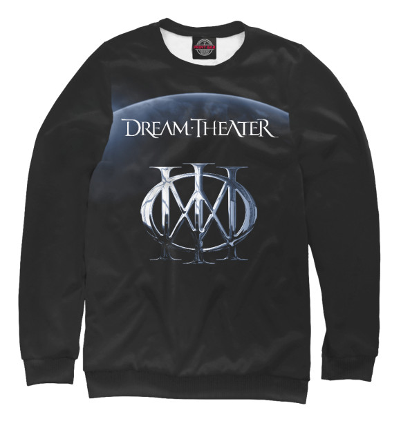 Свитшот для девочек с изображением Dream Theater цвета Белый