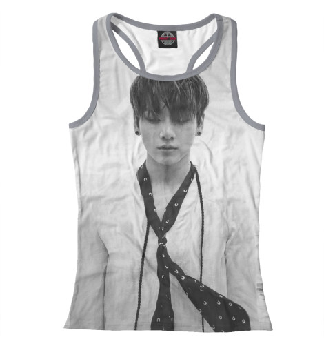 

Майки борцовки Print Bar, Белый, Jungkook BTS