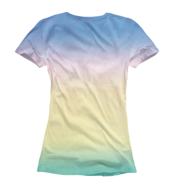 Женская футболка с изображением Екатерина Великая цвета Белый