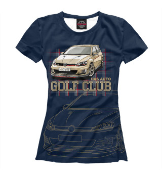 Женская футболка Golf mk7