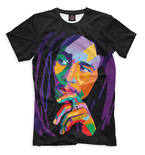 

Футболки Print Bar, Черный, Bob Marley