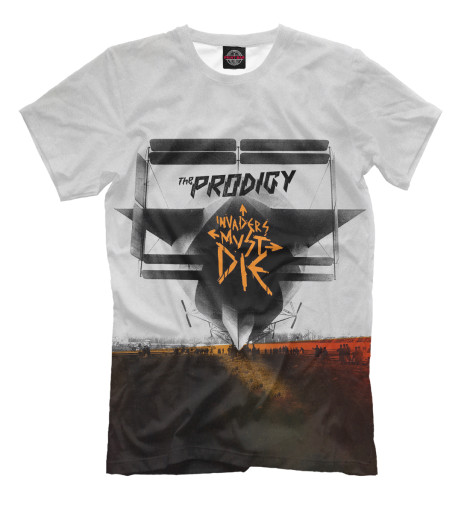 

Футболки Print Bar, Бежевый, The Prodigy